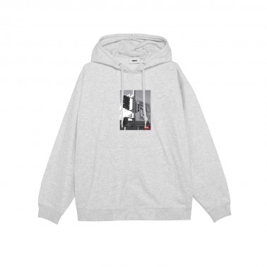 OBEY LOS ANGELES PHOTO FLEECE 112844230-HEA Grey
