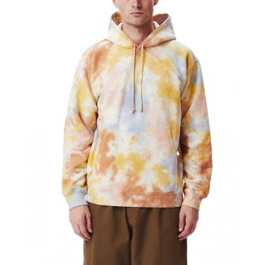 OBEY MINI BOLD RECYCLED TIE DYE PULLOVER HOOD 112470140-TOF Πολύχρωμο