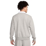 Ανδρική Μακρυμάνικη Μπλούζα Πόλο Γκρι - Nike Club Fleece Εικόνα 0