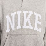 Ανδρική Μακρυμάνικη Μπλούζα Πόλο Γκρι - Nike Club Fleece Εικόνα 3