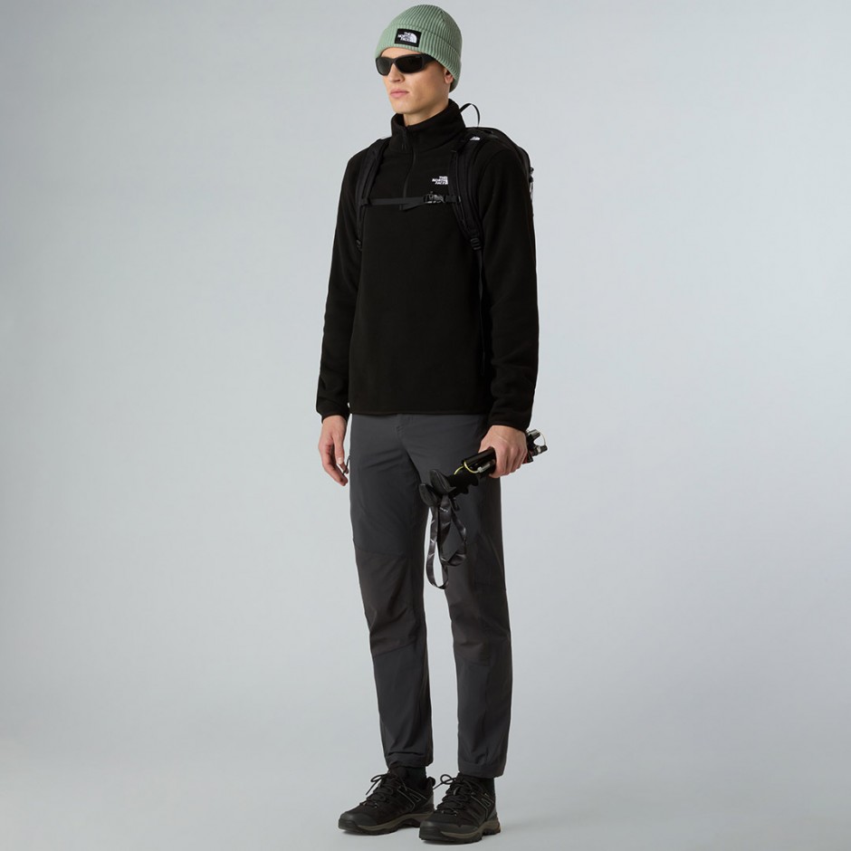 THE NORTH FACE M GLACIER FLEECE 1/4 ZIP JACKET NF0A8D0QJK3 Black
