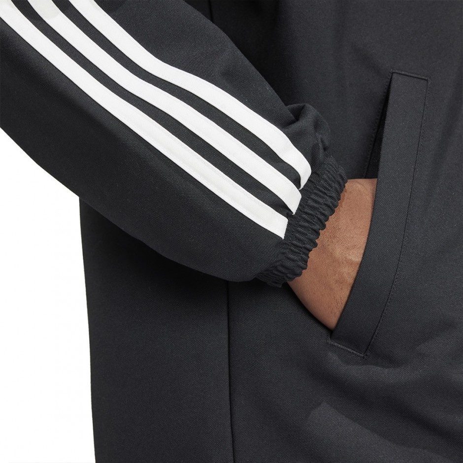 Ανδρικό Μπουφάν Μαύρο - adidas Originals Adicolor Mesh Coach Jacket