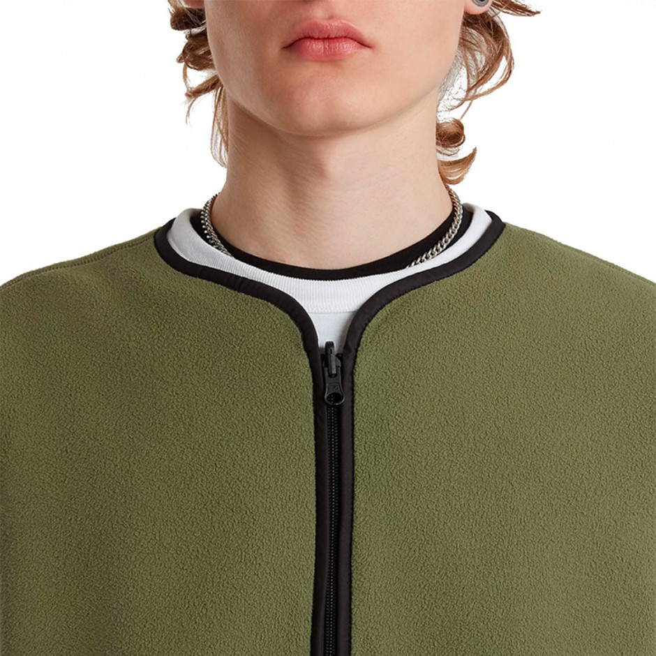 VANS ROSEWOOD REVERSIBLE VEST VN000G8BAMB-AMB OLIVE