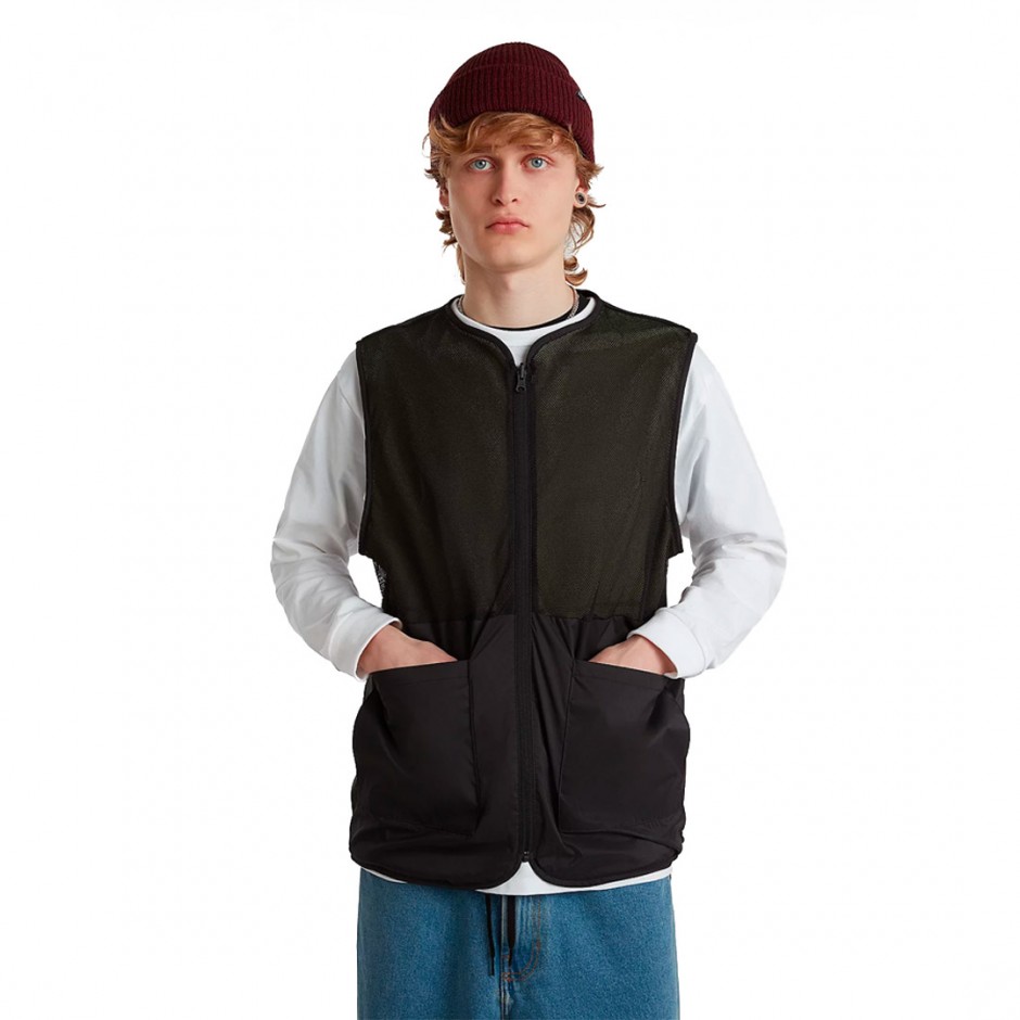 VANS ROSEWOOD REVERSIBLE VEST VN000G8BAMB-AMB OLIVE