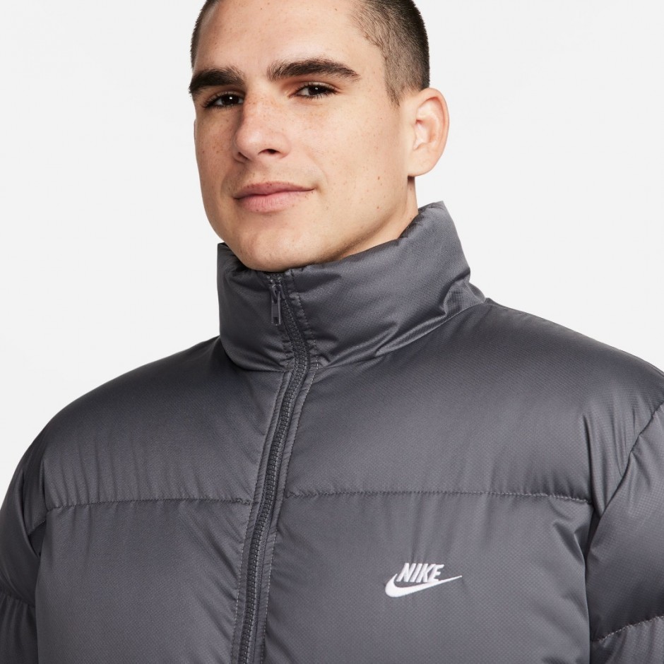 Ανδρικό Μπουφάν Ανθρακί - Nike Sportswear Club