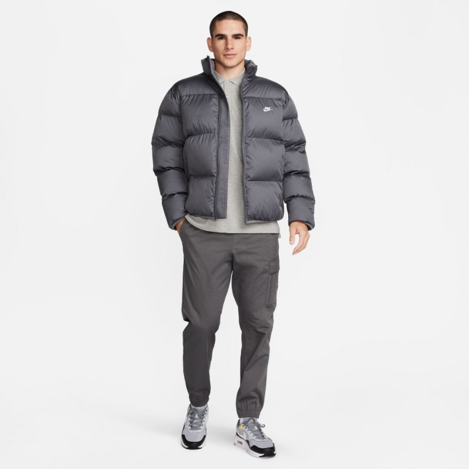 Ανδρικό Μπουφάν Ανθρακί - Nike Sportswear Club