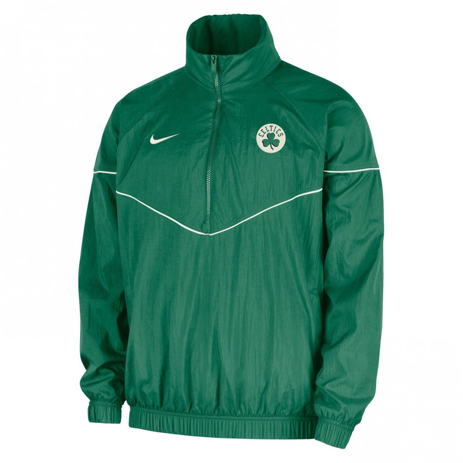 Ανδρικό Μπουφάν NBA Πράσινο - Nike Boston Celtics Courtside Windrunner