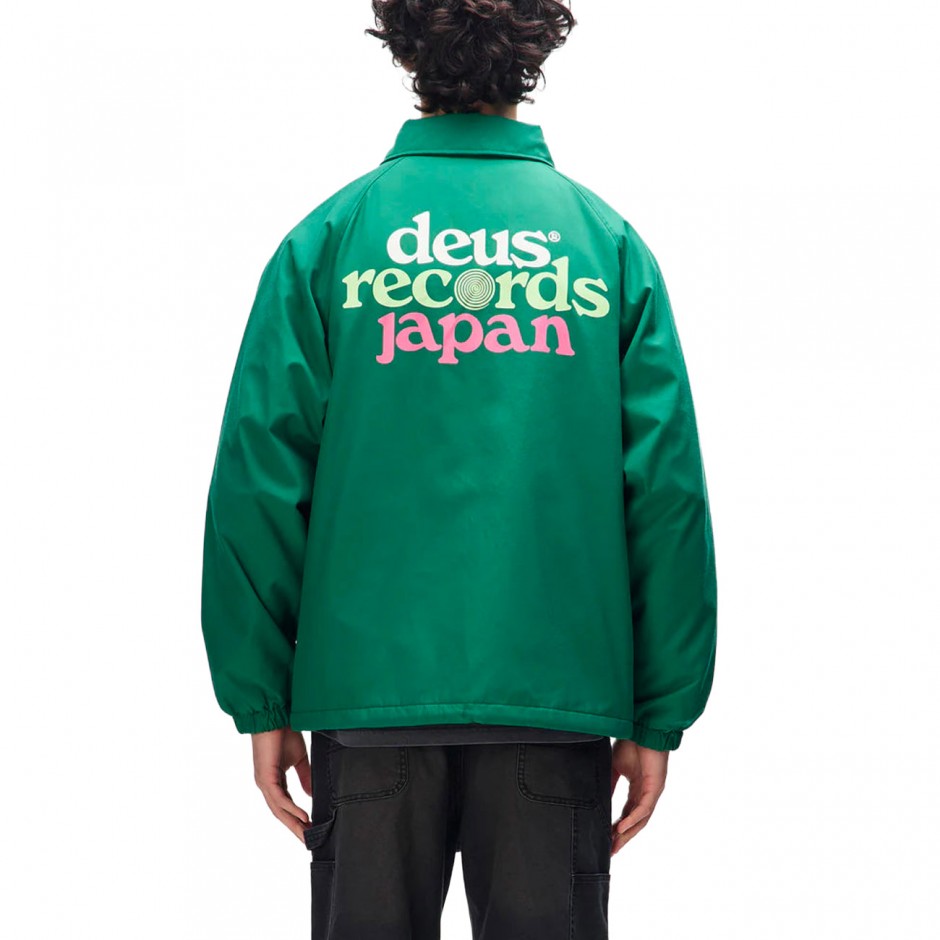 Ανδρικό Μπουφάν Πράσινο - Deus Strata Coach Jacket