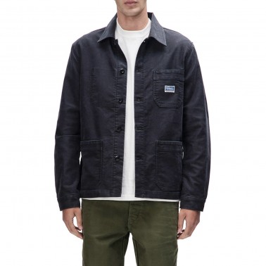 DEUS SPEEDSHOP CHORE JACKET DMF255418-BLK Black