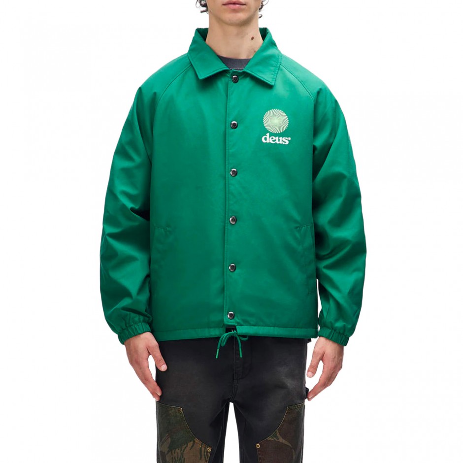 Ανδρικό Μπουφάν Πράσινο - Deus Strata Coach Jacket