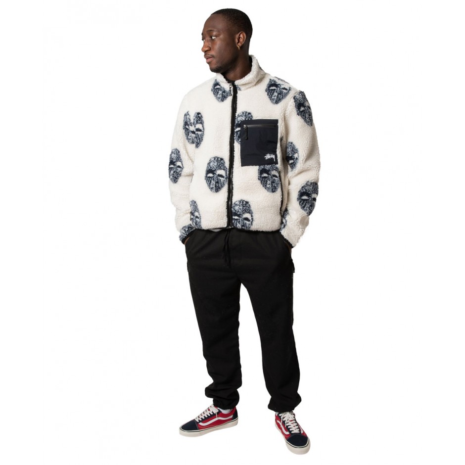 STUSSY Mask Jacquard Sherpa 118389 ステューシー マスク ジャガード 