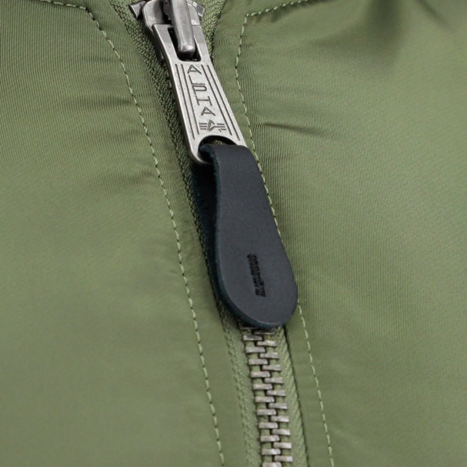 ALPHA INDUSTRIES MA-1 ZH BACK EMB 138105-01 Κhaki