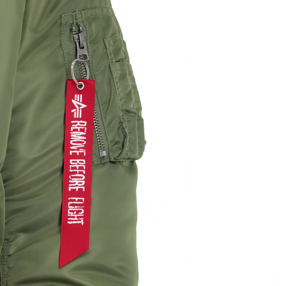 ALPHA INDUSTRIES MA-1 ZH BACK EMB 138105-01 Κhaki