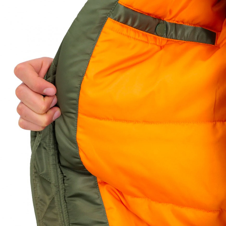 ALPHA INDUSTRIES MA-1 ZH BACK EMB 138105-01 Κhaki