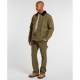 DICKIES CHORE JACKET LINED CANVAS DK0A87O3MGR-MGR Κhaki Image 4