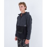 HURLEY PHANTOM+ PACKABLE ANORAK MJK0002550-H006 Coal Image 1