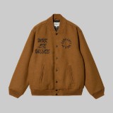 CARHARTT WIP WORK VARSITY BOMBER I032435-1NFXX Brown Image 1