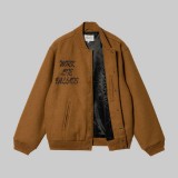 CARHARTT WIP WORK VARSITY BOMBER I032435-1NFXX Brown Image 2