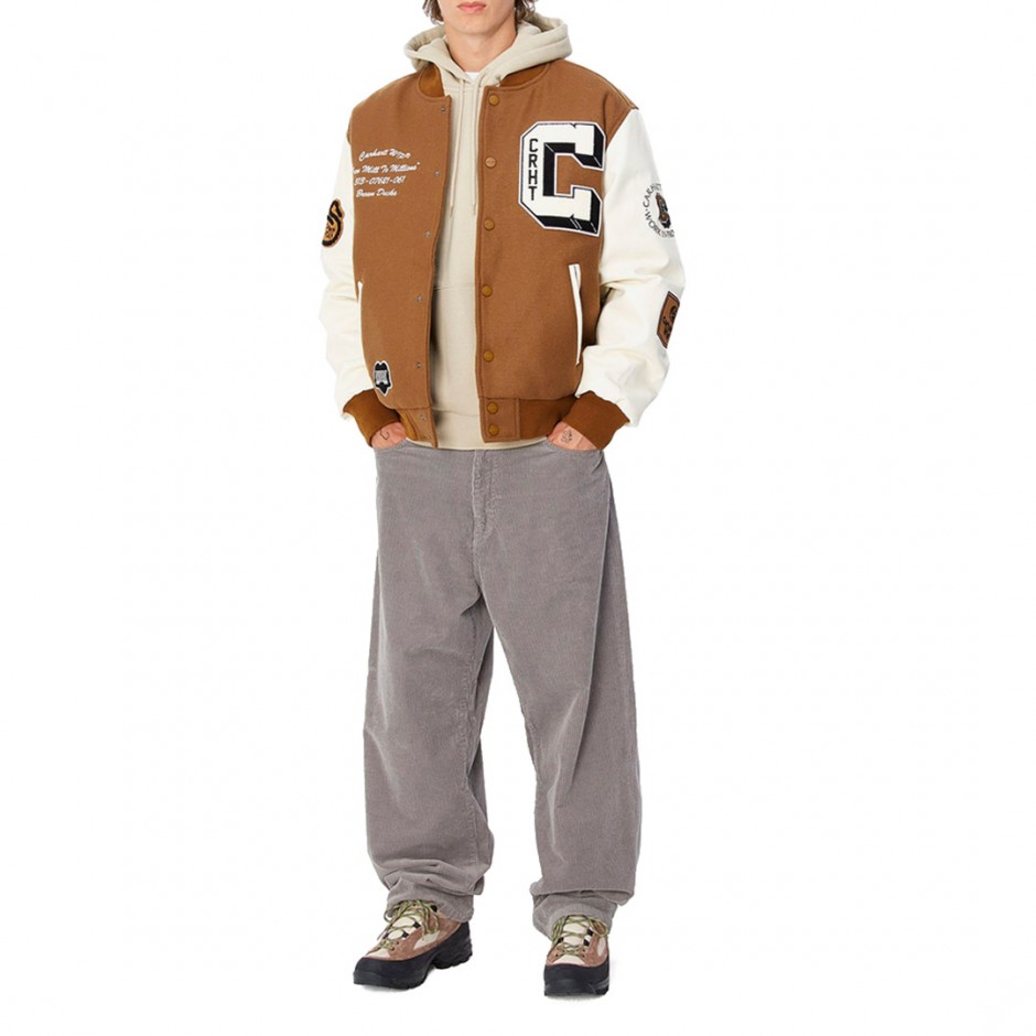 Ανδρικό Μπουφάν Καφέ - Carhartt WIP Brown Ducks Bomber