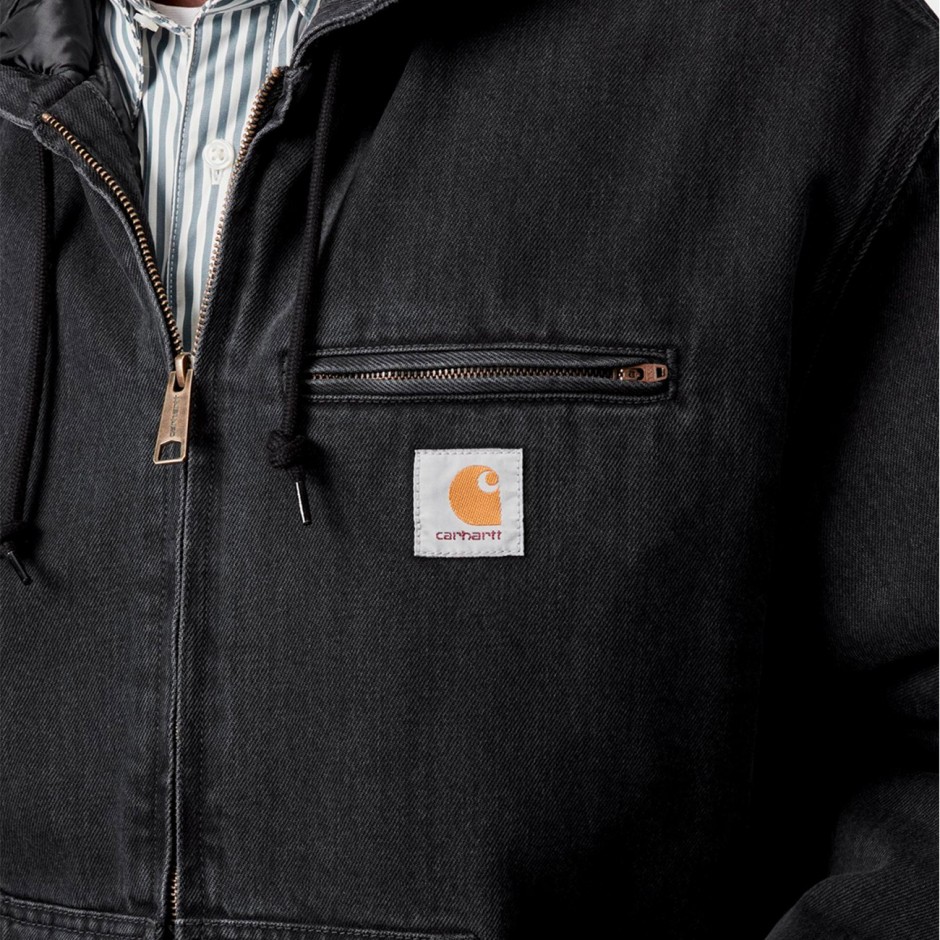 Ανδρικό Μπουφάν Μαύρο - Carhartt WIP Cleveland