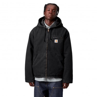 Ανδρικό Μπουφάν Μαύρο - Carhartt WIP Cleveland