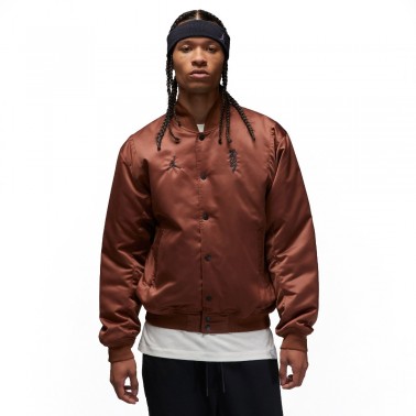 Jordan Zion Καφέ - Ανδρικό Κολεγιακό Μπουφάν