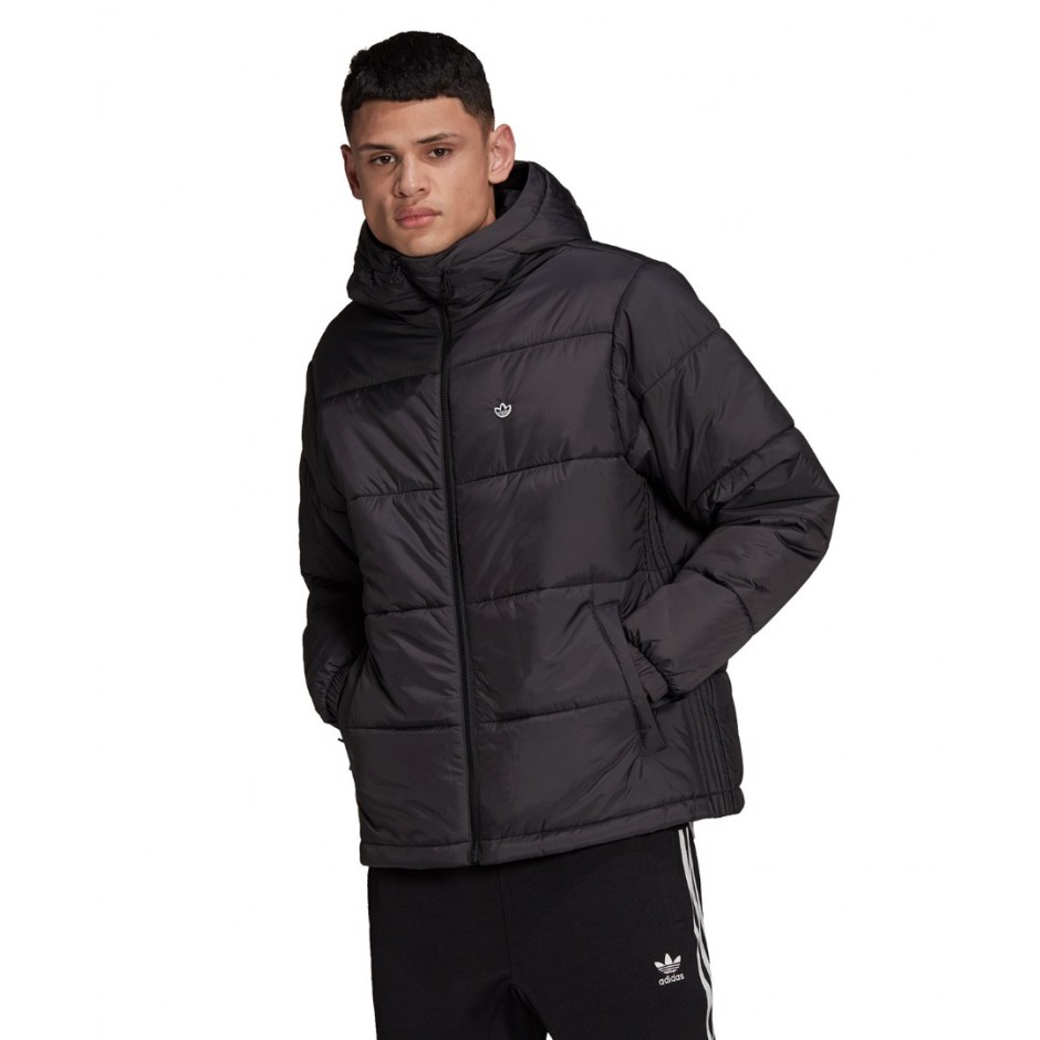 adidas Originals PAD HOODED PUFF H13555 Black