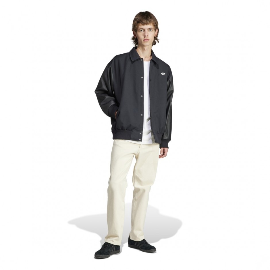 adidas Originals WNTR Varsity Μαύρο - Ανδρικό Μπουφάν