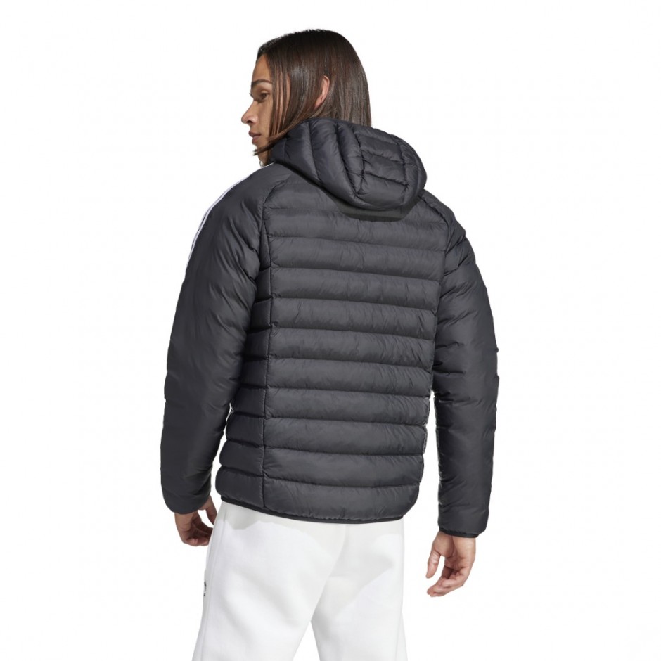 adidas Originals Padded Hooded Μαύρο - Ανδρικό Μπουφάν