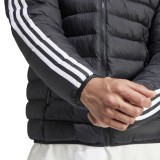 adidas Originals Padded Hooded Μαύρο - Ανδρικό Μπουφάν Εικόνα 2