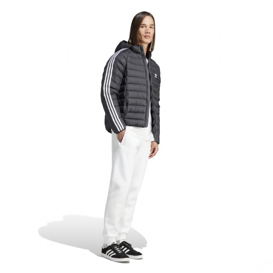 adidas Originals Padded Hooded Μαύρο - Ανδρικό Μπουφάν