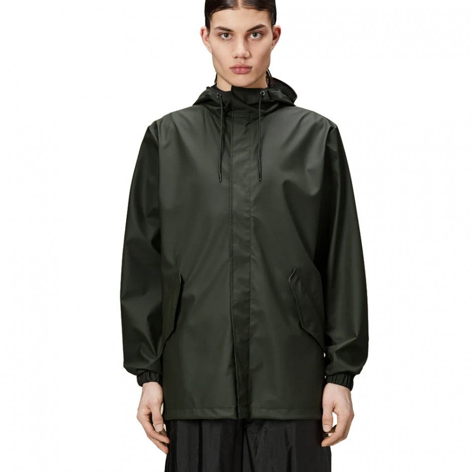 RAINS FISHTAIL JACKET W3 18010-03 Green