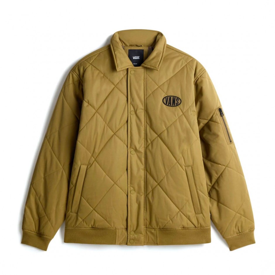 Ανδρικό Μπουφάν Λαδί - Vans Hathaway Bomber