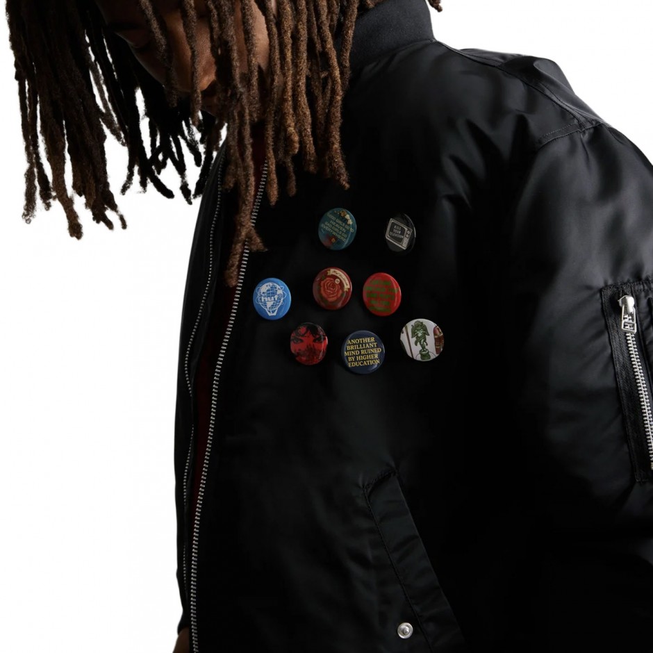 Men's Jacket Black - HUF Olympia Flight