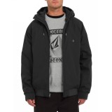 VOLCOM HERNAN 10K JACKET A1732408-BLK Black Image 3