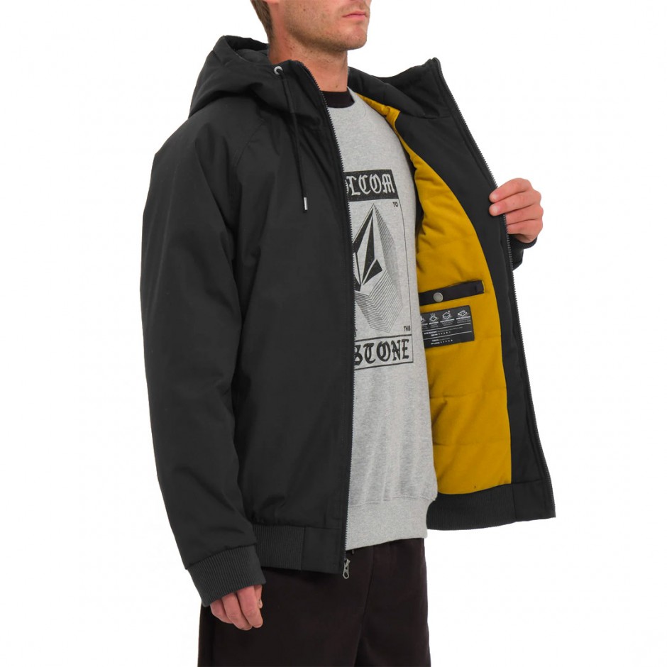 VOLCOM HERNAN 10K JACKET A1732408-BLK Black