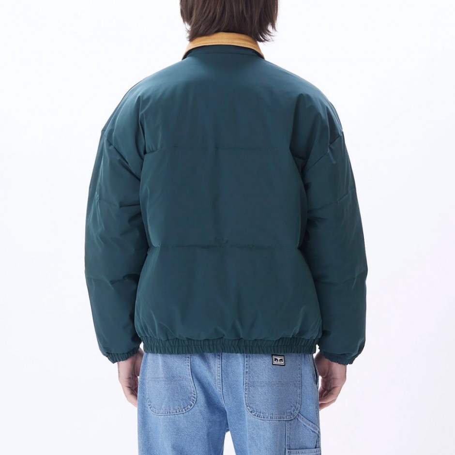 OBEY WHISPERS JACKET 121800548-GMU Green