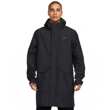 Ανδρικό Μπουφάν NIKE M NSW SFADV SHELL HD PARKA Μαύρο DM5497-010 