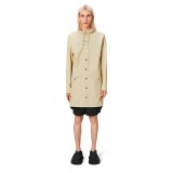 RAINS LONG JACKET W3 12020-26 Ecru Image 