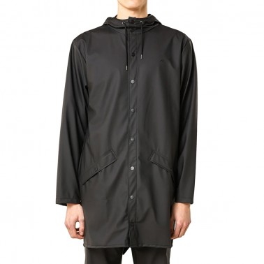 Ανδρικό Μπουφάν Μαύρο - Rains Long W3