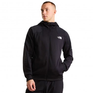 Men's Jacket Black - The North Face Mountain Athletics Hooded Fleece 2.0 