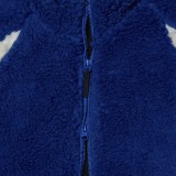 Ανδρικό Μπουφάν Μπλε - Obey Center Field Sherpa Εικόνα 1