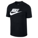 Ανδρικό T-Shirt Μαύρο - Nike Sportswear  Εικόνα 1