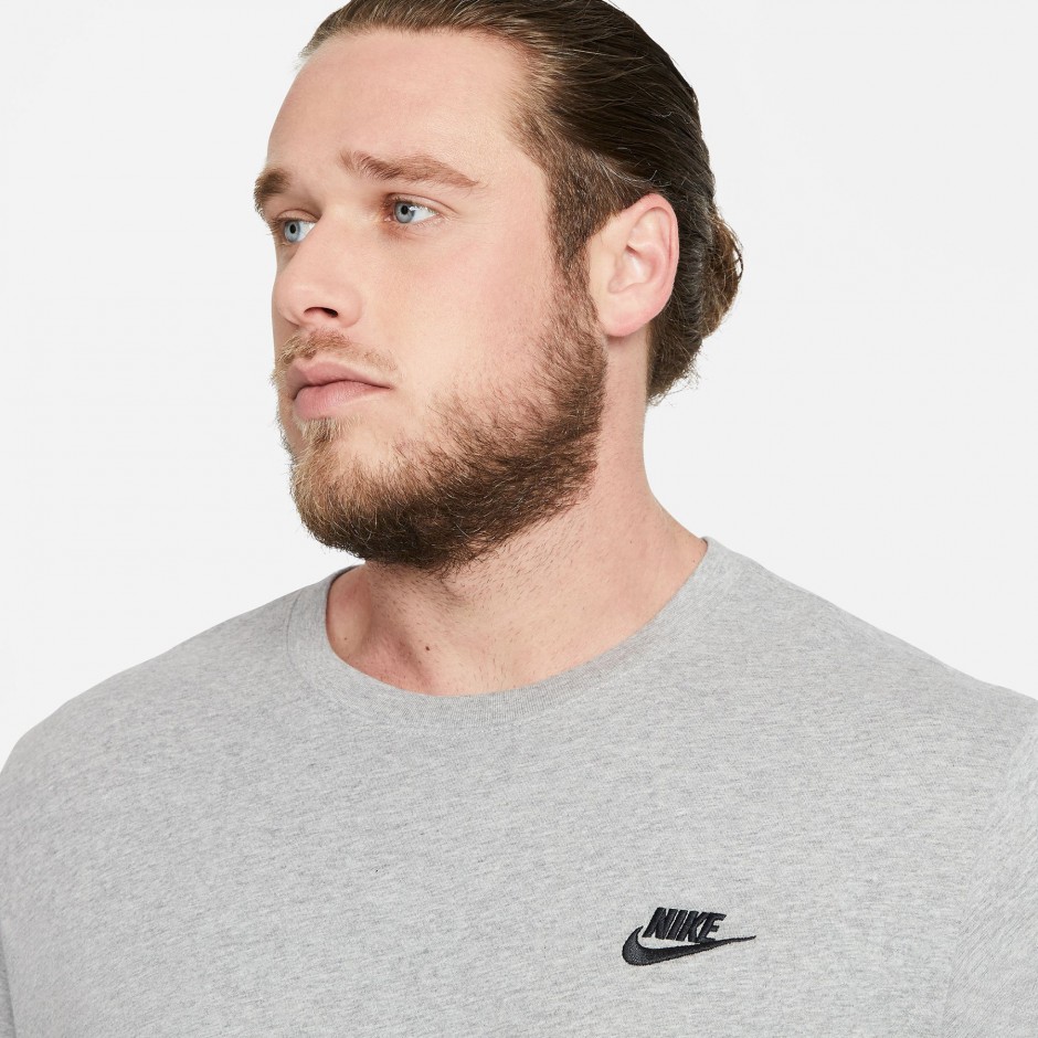 Ανδρικό T-Shirt Γκρι - Nike Sportswear Club