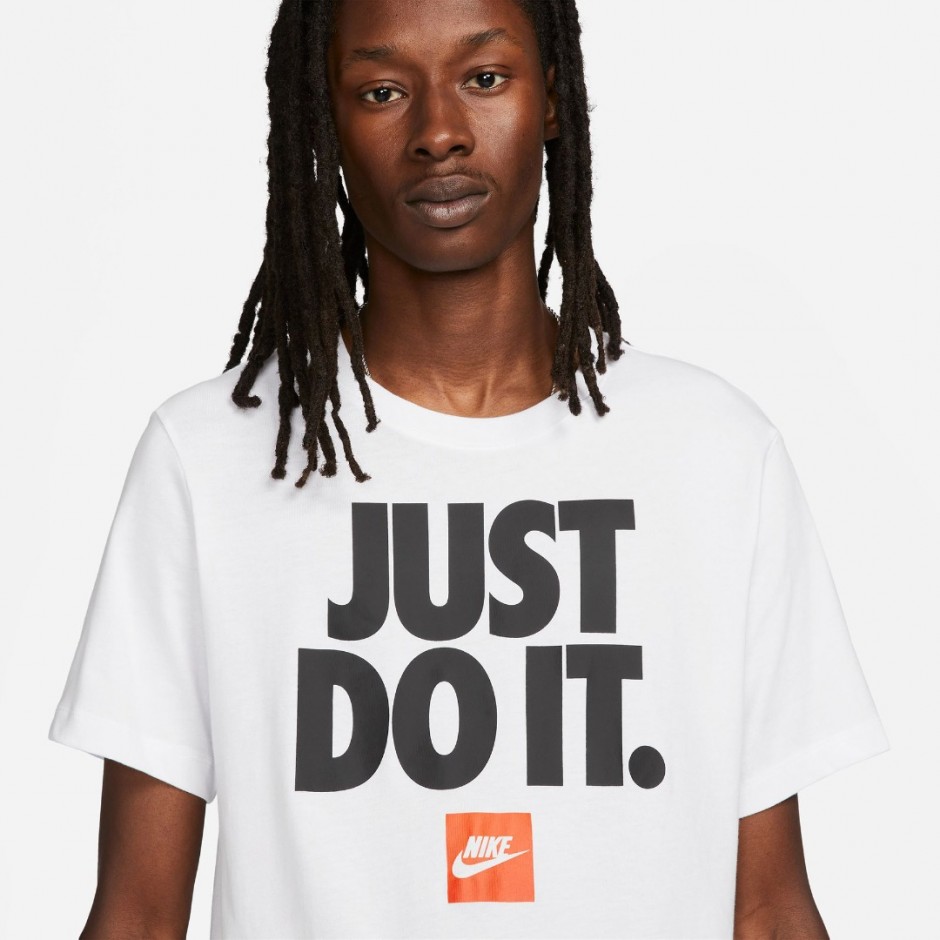Ανδρικό T-Shirt Λευκό - Nike Sportswear Just Do It