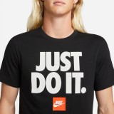 Ανδρικό T-Shirt Μαύρο - Nike Sportswear Just Do It Εικόνα 1