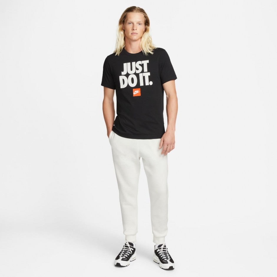 Ανδρικό T-Shirt Μαύρο - Nike Sportswear Just Do It