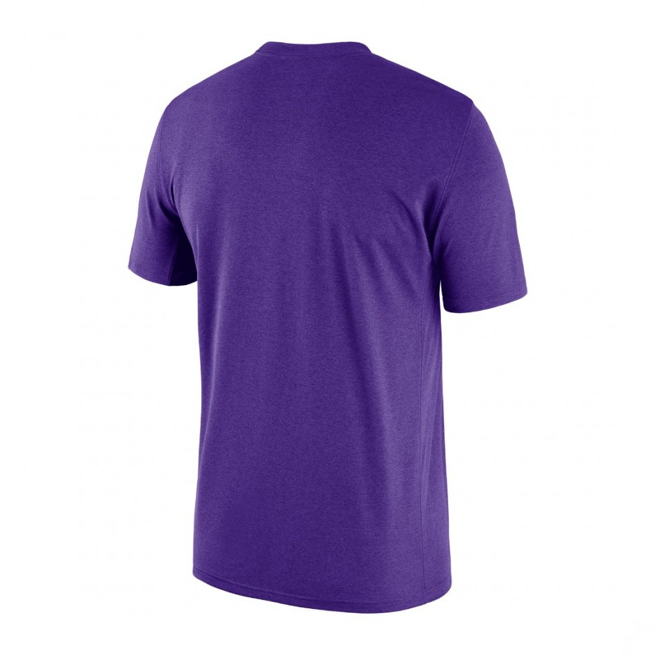 Ανδρικό T-Shirt ΝΒΑ Μωβ - Nike Los Angeles Lakers Courtside Max90