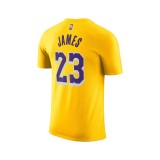 Ανδρικό T-Shirt NBA Κίτρινο - Nike Los Angeles Lakers  Εικόνα 0