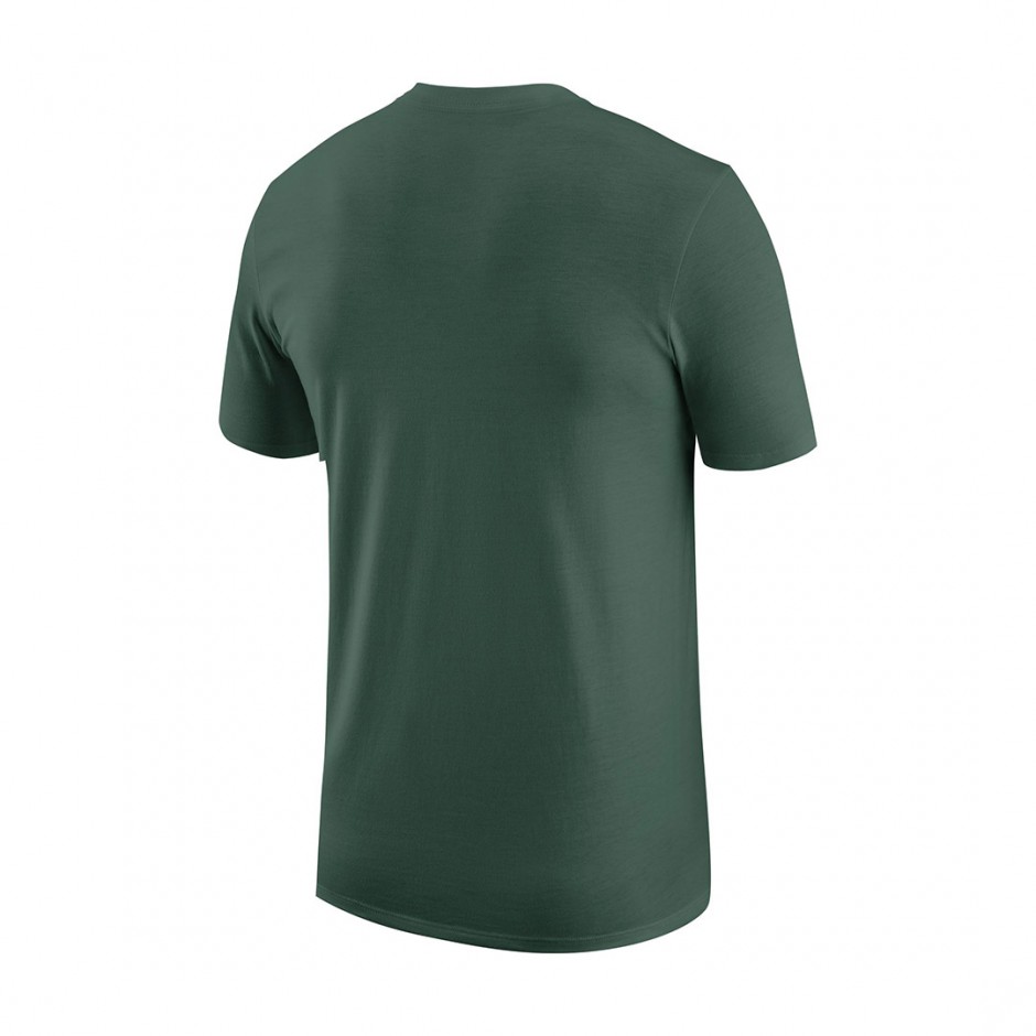 Ανδρικό T-Shirt NBA Κυπαρισσί - Nike Milwaukee Bucks Essential Club